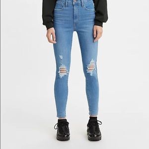 Levi’s High Rise Ripped Skinny Jean